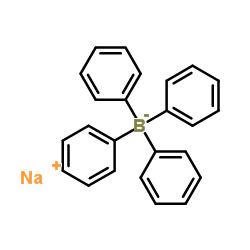 Sodium tetraphenylborate Structure