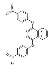 bis(p-nitrophenyl) 2,3-norbornadienedicarboxylate Structure