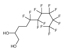 5,5,6,6,7,7,8,8,9,9,10,10,10-tridecafluorodecane-1,2-diol Structure