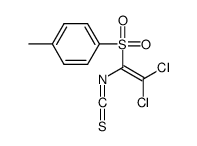 1-(2,2-DICHLORO-1-ISOTHIOCYANATO-ETHENESULFONYL)-4-METHYL-BENZENE结构式