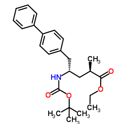 (2R,4S)-乙基 5-([1,1'-联苯]-4-基)-4-((叔丁氧羰基)氨基)-2-甲基戊酸图片