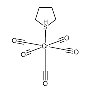 pentacarbonyl(tetrahydrothiophene)chromium结构式