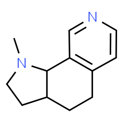 2,3,3a,4,5,9b-Hexahydro-1-methyl-1H-pyrrolo(3,2-h)isoquinoline dihydro bromide, cis-(+-)- Structure
