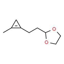 1,3-Dioxolane,2-[2-(2-methyl-1-cyclopropen-1-yl)ethyl]- picture