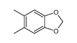 1,3-Benzodioxole,5,6-dimethyl- Structure