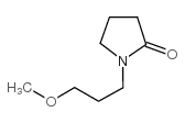 1-(3-Methoxypropyl)-2-pyrrolidinone Structure