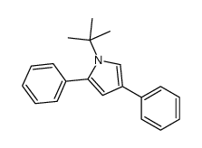 1-tert-Butyl-2,4-diphenyl-1H-pyrrole Structure