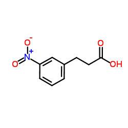 3-(3-Nitrophenyl)propanoic acid Structure