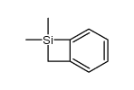 1,2-dihydro-1,1-dimethyl-1-silabenzocyclobutene结构式