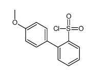 2-(4-Methoxyphenyl)benzenesulphonyl chloride, 4-[2-(Chlorosulphonyl)phenyl]anisole structure