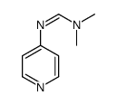 N1,N1-Dimethyl-N2-(4-pyridyl)methanamidine结构式