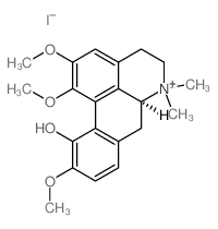 Isocorydine methiodide Structure