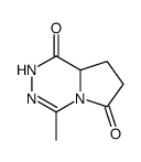 Pyrrolo[1,2-d][1,2,4]triazine-1,6(2H,7H)-dione, 8,8a-dihydro-4-methyl- (9CI)结构式