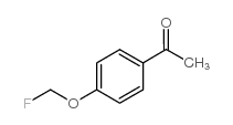 1-[4-(氟甲氧基)苯基]-乙酮结构式