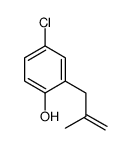 4-chloro-2-(2-methylprop-2-enyl)phenol Structure