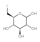 6-Fluoro-6-deoxy-D-galactopyranose Structure
