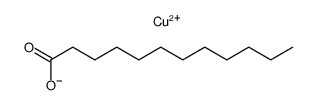 copper(II) laurate Structure