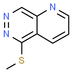 5-(Methylthio)pyrido[2,3-d]pyridazine Structure