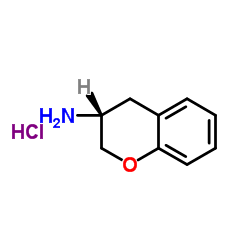 (R)-色烷-3-胺盐酸结构式