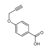 4-prop-2-ynoxybenzoic acid结构式