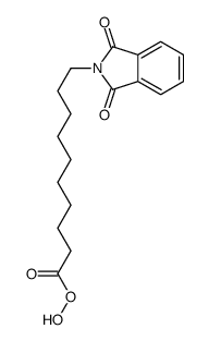 10-(1,3-dioxoisoindol-2-yl)decaneperoxoic acid结构式