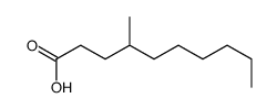 4-methyl decanoic acid Structure
