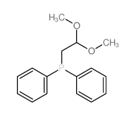 Phosphine,(2,2-dimethoxyethyl)diphenyl-结构式