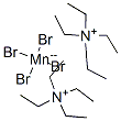 bis(tetraethylammonium) tetrabromomanganate(II)结构式