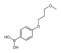 4-(3-甲氧基丙氧基)苯基硼酸结构式