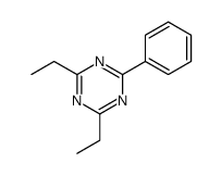 2,4-diethyl-6-phenyl-[1,3,5]triazine Structure