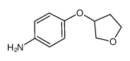 rac-4-((tetrahydrofuran-3-yl)oxy)aniline结构式
