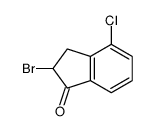 2-BROMO-4-CHLORO-2,3-DIHYDRO-1H-INDEN-1-ONE picture