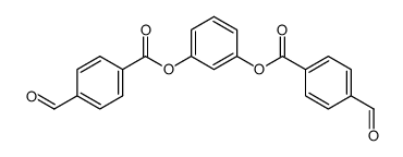 1,3-phenylene bis(4-formylbenzoate) Structure