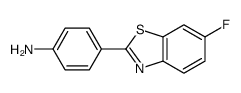 4-(6-Fluorobenzo[d]thiazol-2-yl)benzenamine picture