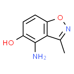 1,2-Benzisoxazol-5-ol,4-amino-3-methyl-(9CI) picture