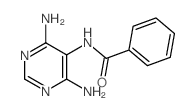 Benzamide,N-(4,6-diamino-5-pyrimidinyl)- Structure