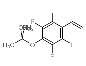 4-(TERT-BUTOXY)-2,3,5,6-TETRAFLUOROSTYRENE structure