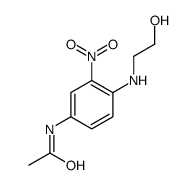 N-[4-(2-hydroxyethylamino)-3-nitrophenyl]acetamide Structure