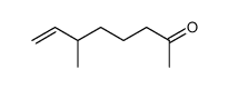 6-Methyl-7-octen-2-one结构式