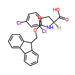 Fmoc-D-phe(2,4-Cl2)-OH structure