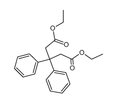 3,3-Diphenylglutarsaeure-diethylester Structure