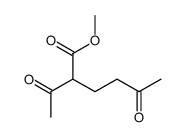 methyl 2-acetyl-5-oxohexanoate Structure