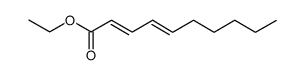 Ethyl-2,4-decadienoate结构式