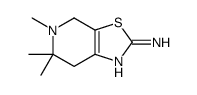 5,6,6-trimethyl-4,7-dihydro-[1,3]thiazolo[5,4-c]pyridin-2-amine Structure