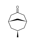 7-exo-methylbicyclo[3.3.1]nonan-3-one结构式