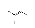 1,1-difluoro-2-methylprop-1-ene结构式