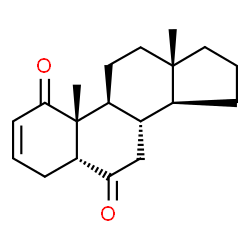 5β-Androst-2-ene-1,6-dione Structure