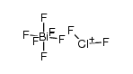 ClF2 bismuth hexafluoride Structure