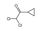 Ethanone, 2,2-dichloro-1-cyclopropyl- (9CI) structure