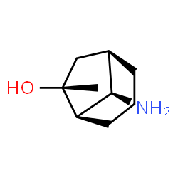 Bicyclo[3.2.1]octan-6-ol, 8-amino-6-methyl-, (1R,5R,6R,8R)-rel- (9CI)结构式